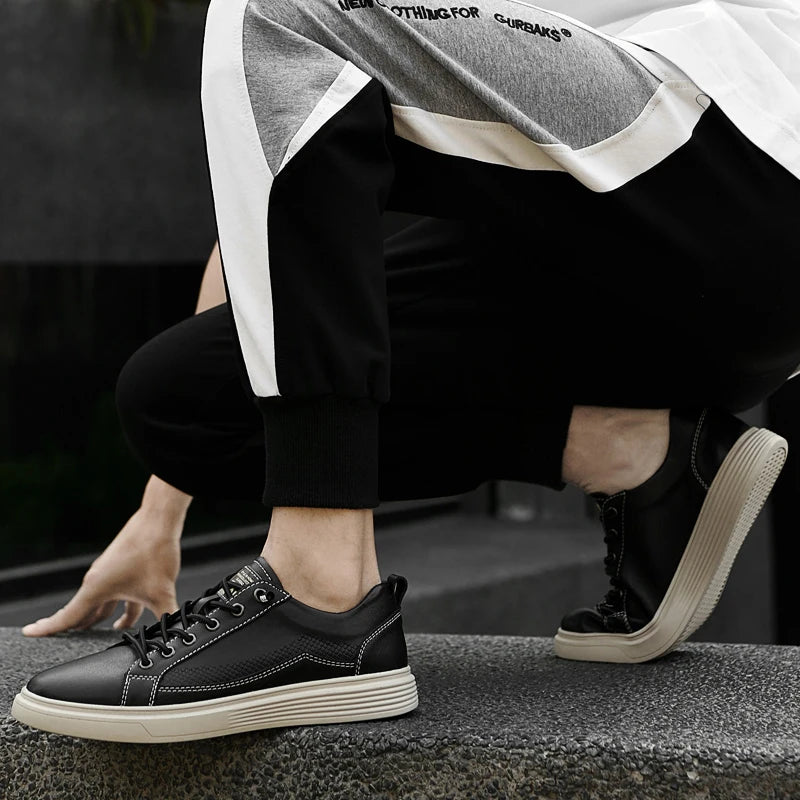 Brunello Leather Sneakers