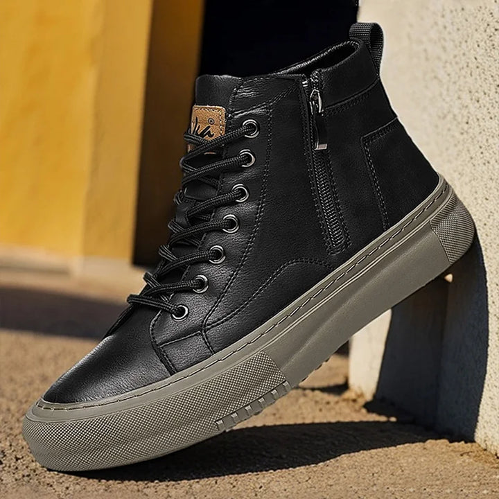 Brunello Leather Sneakers