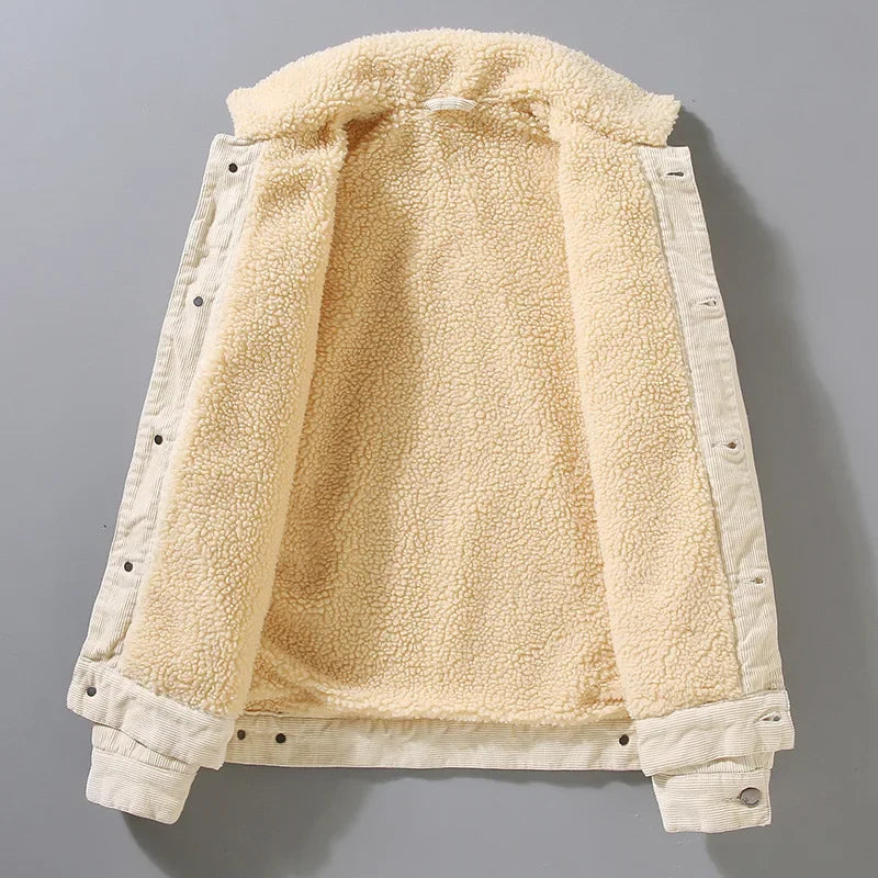 Hampton Corduroy Fleece Jacket