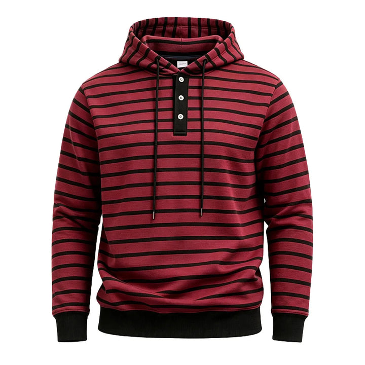Oberon Button Placket Hoodie
