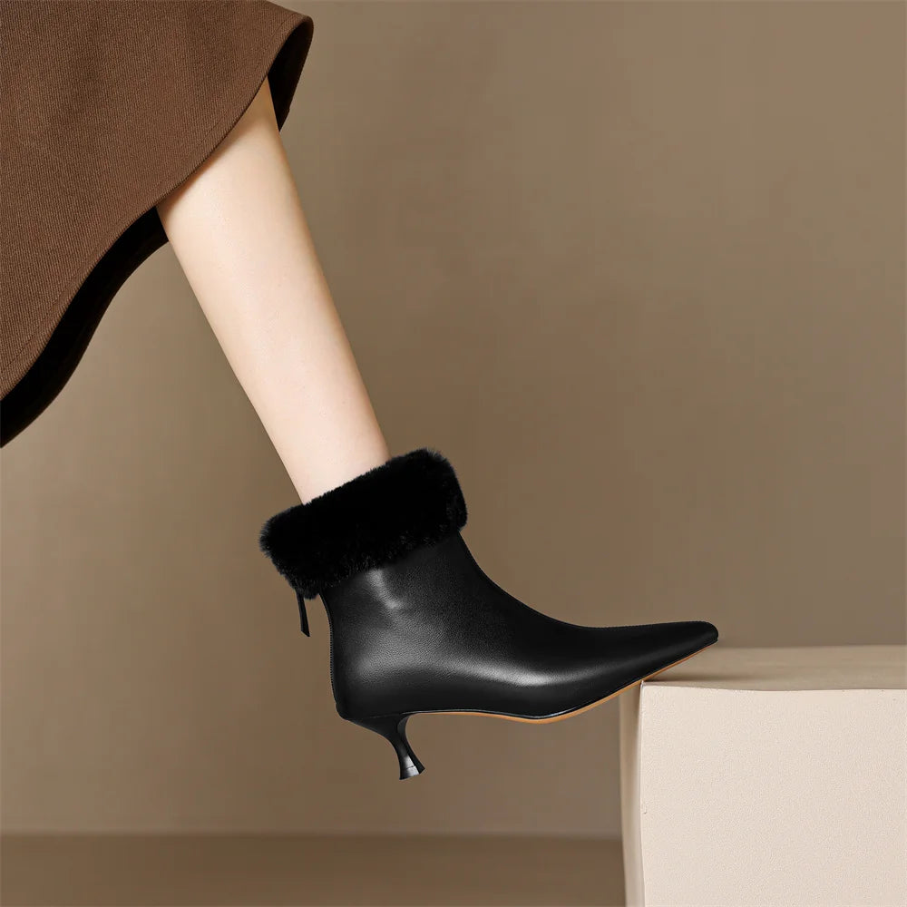 Clarks Leather Ankle Boots