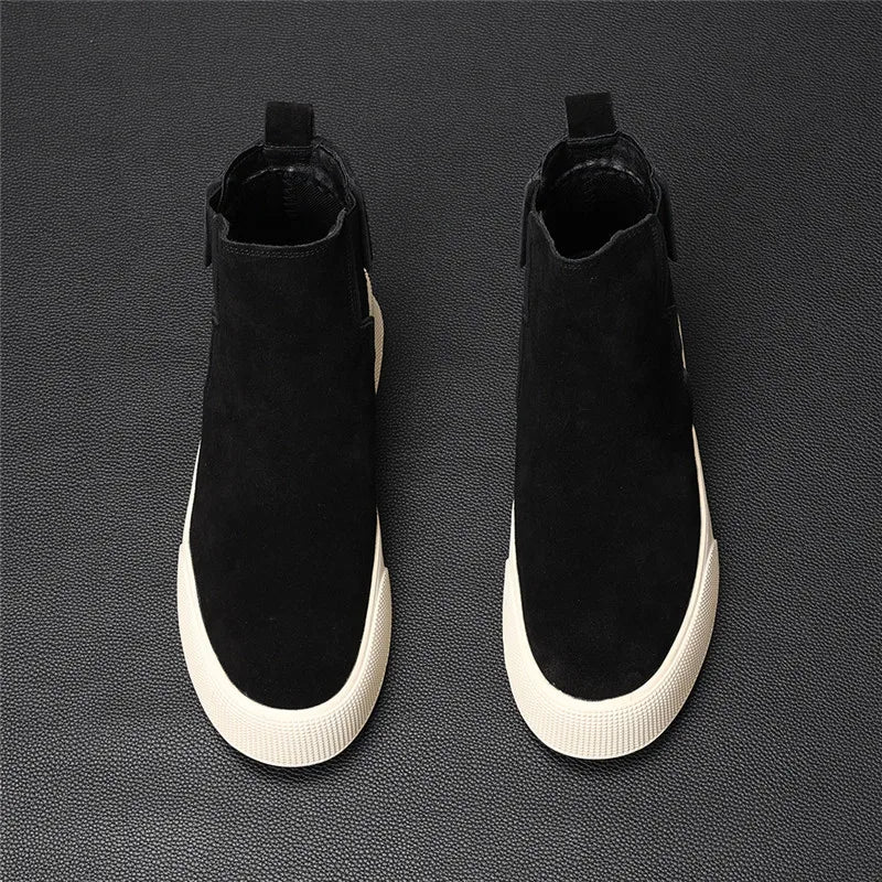 Nirvana Pull On Suede Sneakers