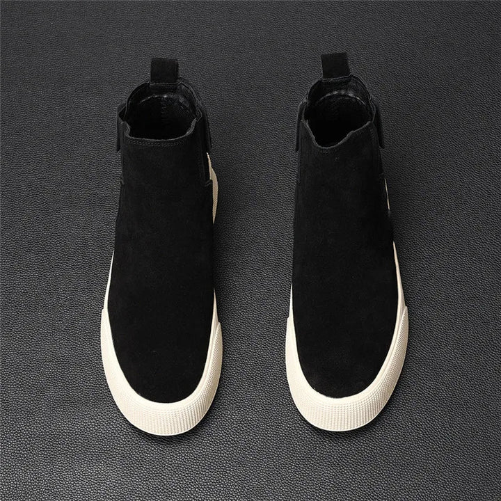 Nirvana Pull On Suede Sneakers