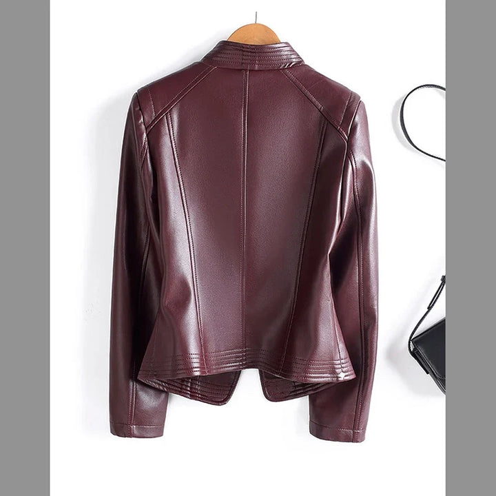 Juliana Sheepskin Moto Jacket