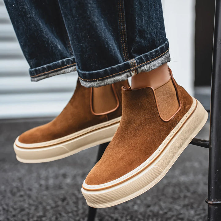 Matteo Suede Chelsea Boots