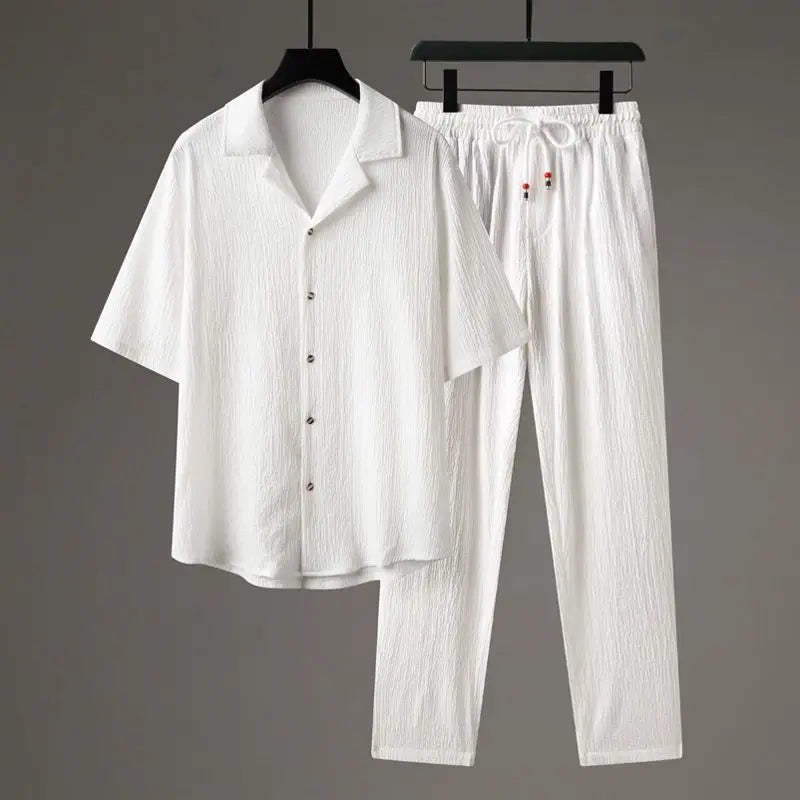 Novaro Linen Two-Piece Set