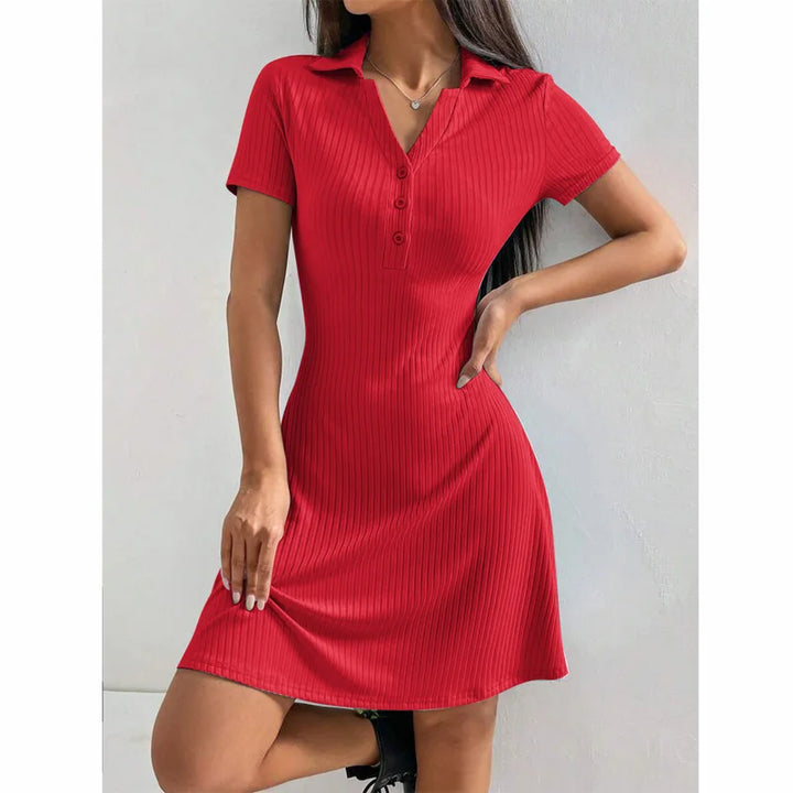 Elena Polo Shirt Mini Dress