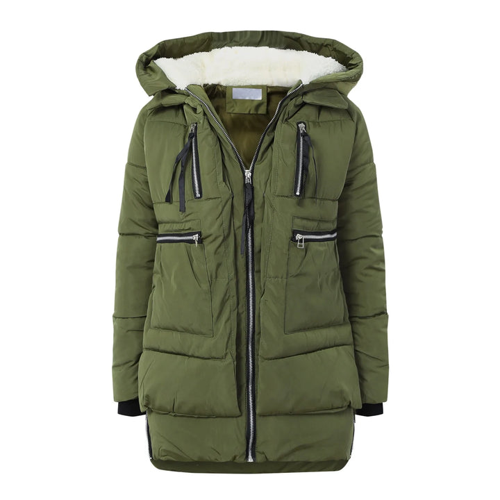 Adeline Quilted Hooded Coat