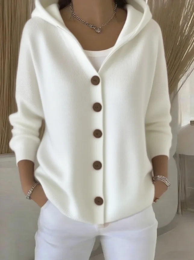 Eliana Hooded Knit Cardigan