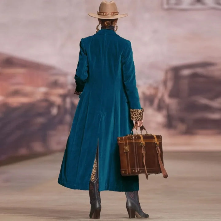 Rowan Velvet Duster Long Coat