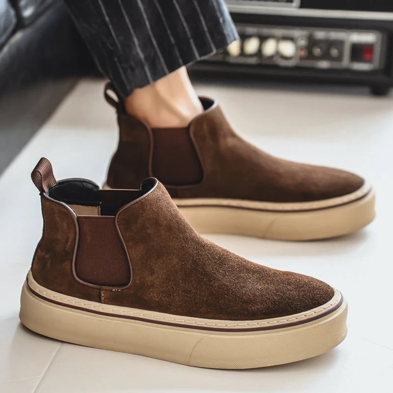 Matteo Suede Chelsea Boots