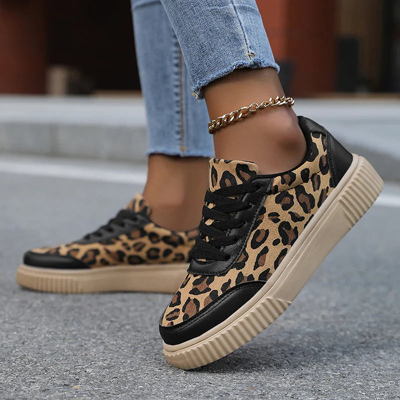 Savanna Leopard Sneakers