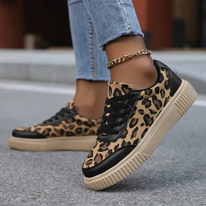 Savanna Leopard Sneakers