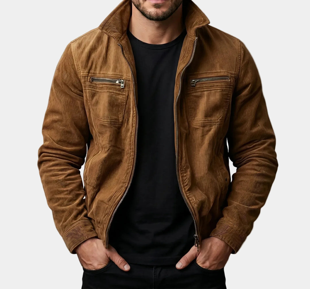 Sebastian Corduroy Moto Jacket