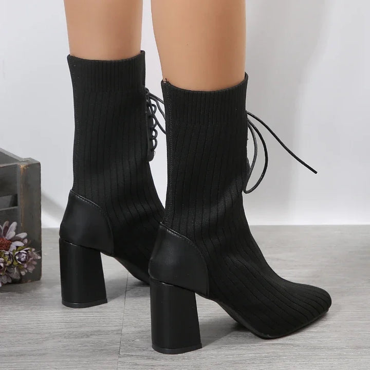 Shannon Sock Ankle Boots
