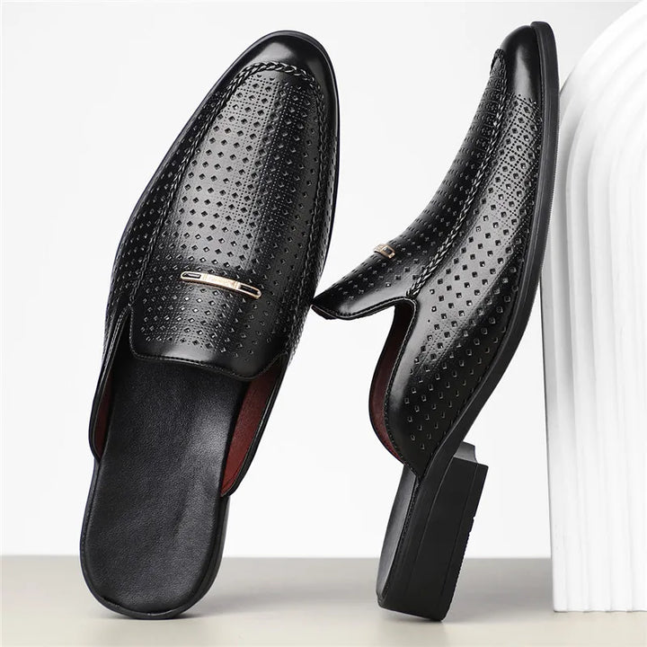 Landen Summer Genuine Leather Mules