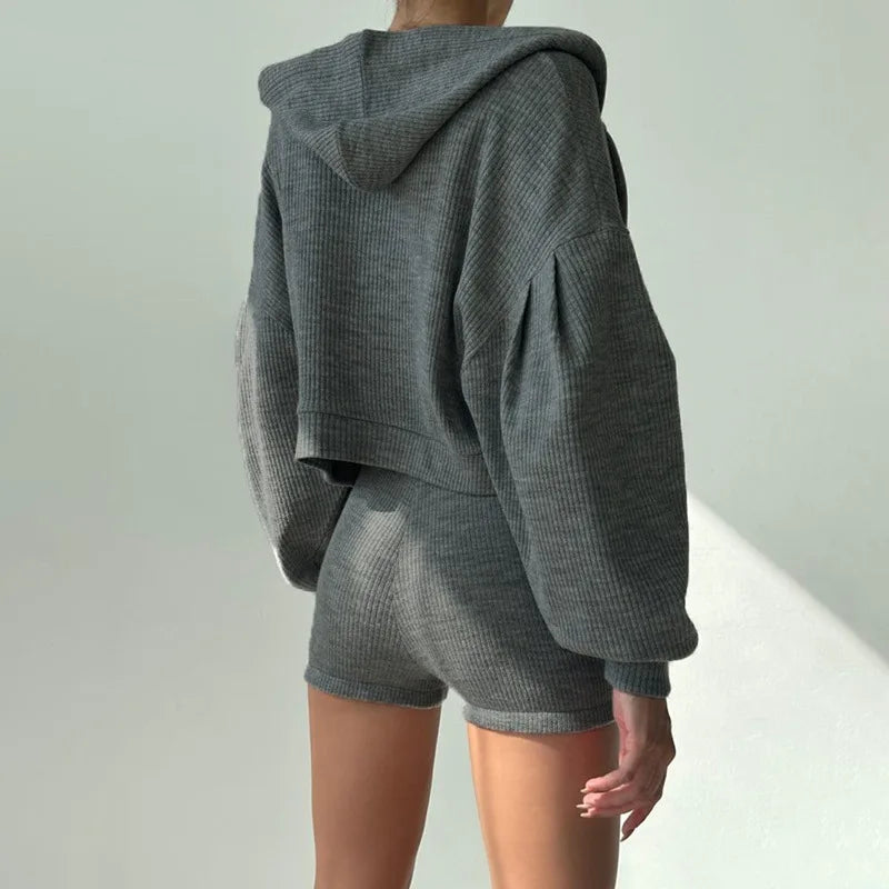 Adley Ribbed Knit Set