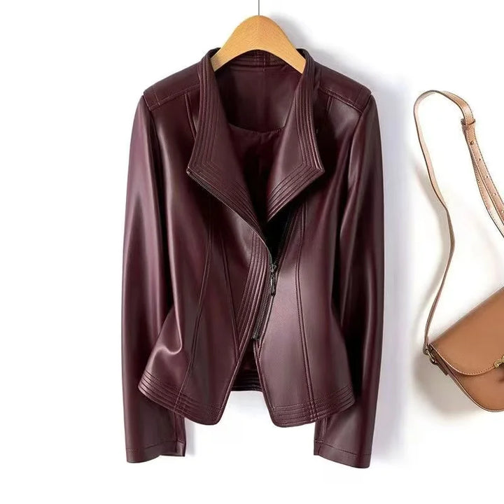 Juliana Sheepskin Moto Jacket