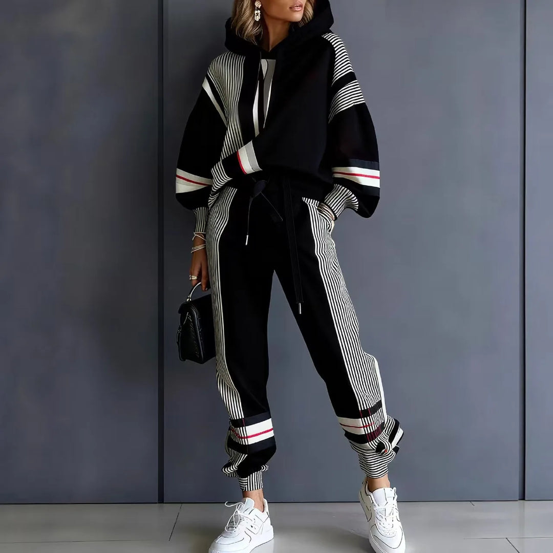 Alessia Drawstring Waist Jogger Set