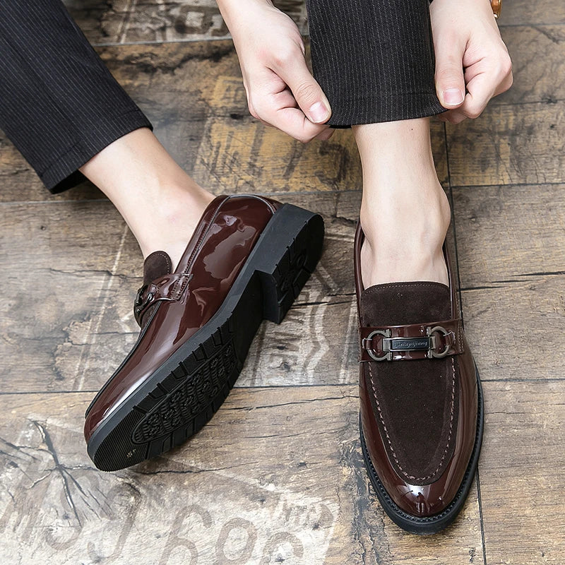 Davidson Metal Accent Casual Loafers