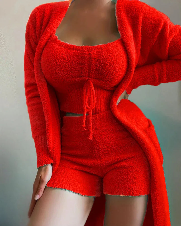 Noelle Cozy 3 Piece Loungewear Set