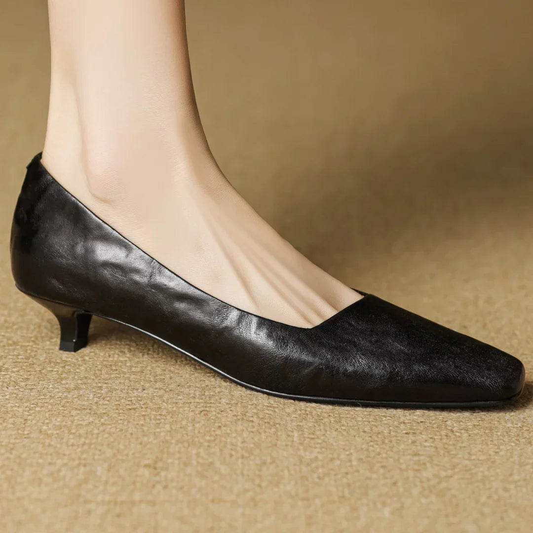 Tessa Leather Pumps