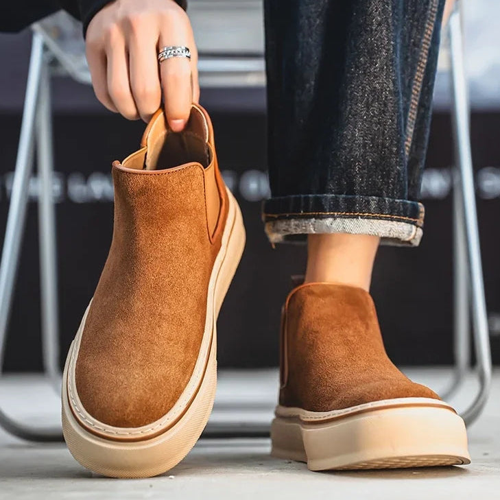 Matteo Suede Chelsea Boots