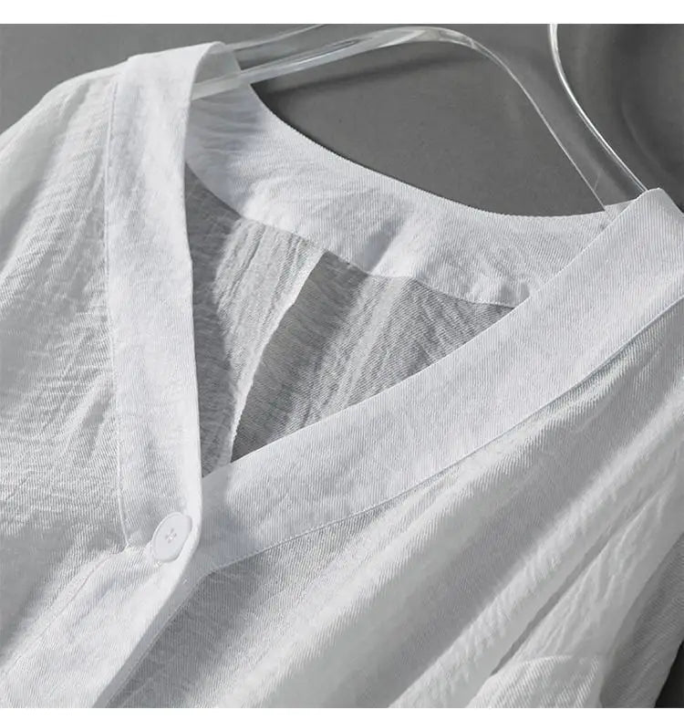 Juniper Summer Linen Blouse