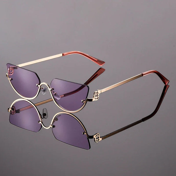 Alanda Rimless Sunglasses