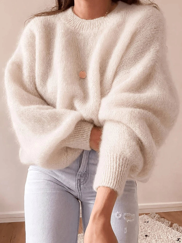 Yvette Fuzzy Knit Pullover