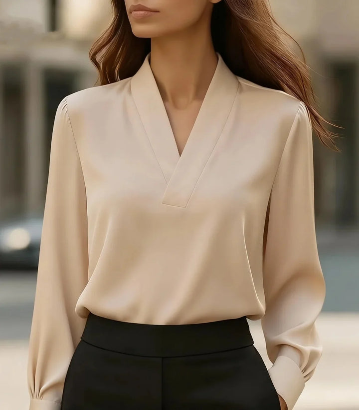 Aveline Satin Finish Blouse