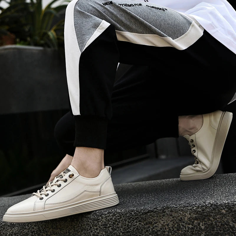 Brunello Leather Sneakers