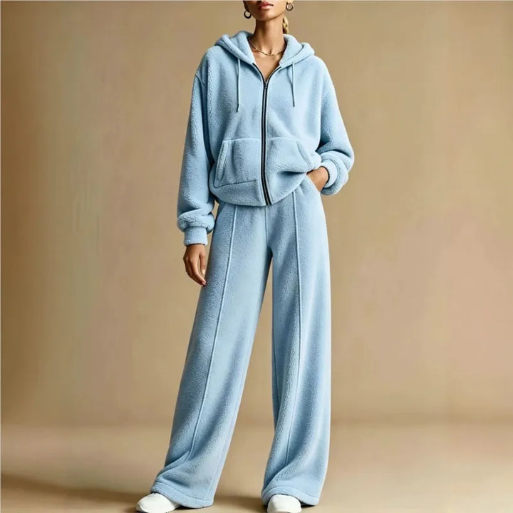 Briar Fleece Wide Leg Sweatsuit