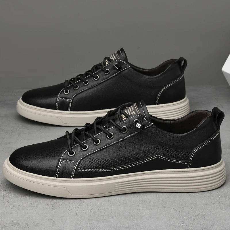 Brunello Leather Sneakers