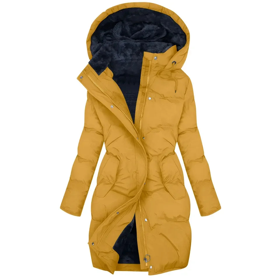 Harriet Drawstring Waist Puffer
