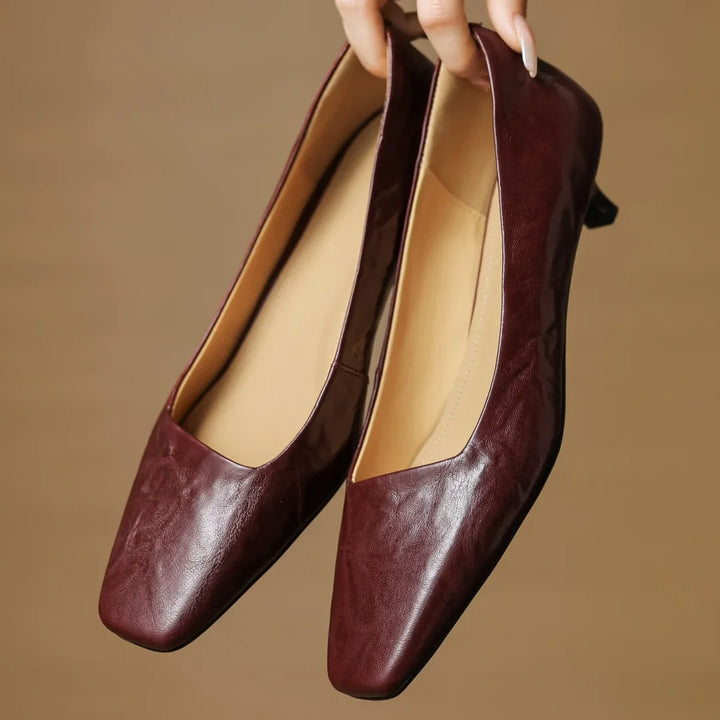 Tessa Leather Pumps