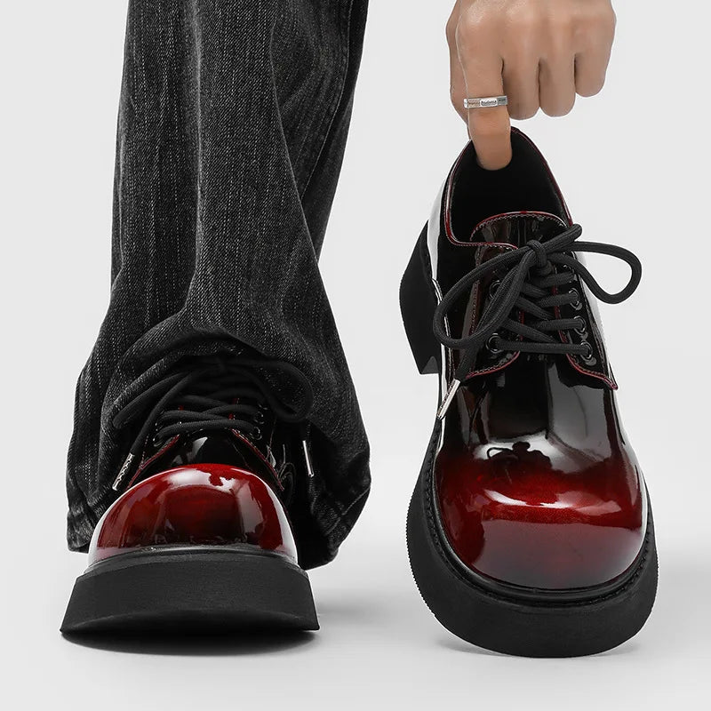 Luciano Chunky Sole Derby Shoes