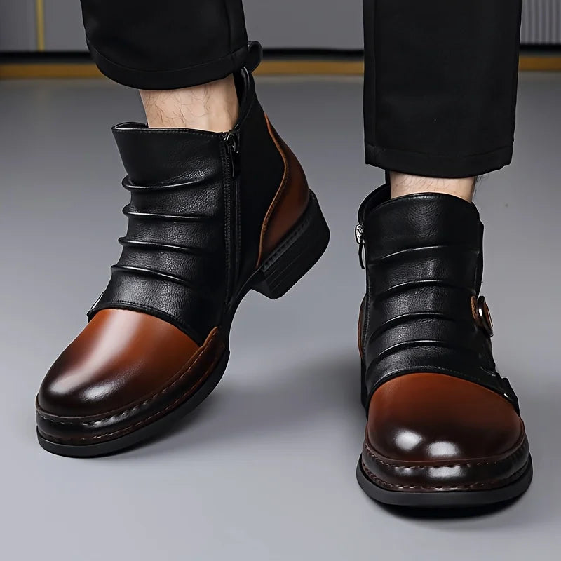 Shelby Leather Ankle Boots