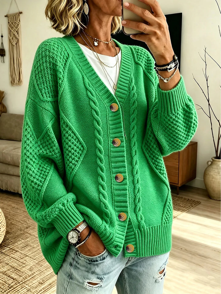 Isobel Cable Knit Cardigan