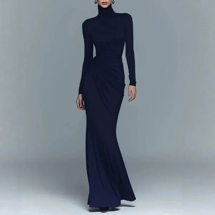 Marchetti Turtleneck Maxi Dress