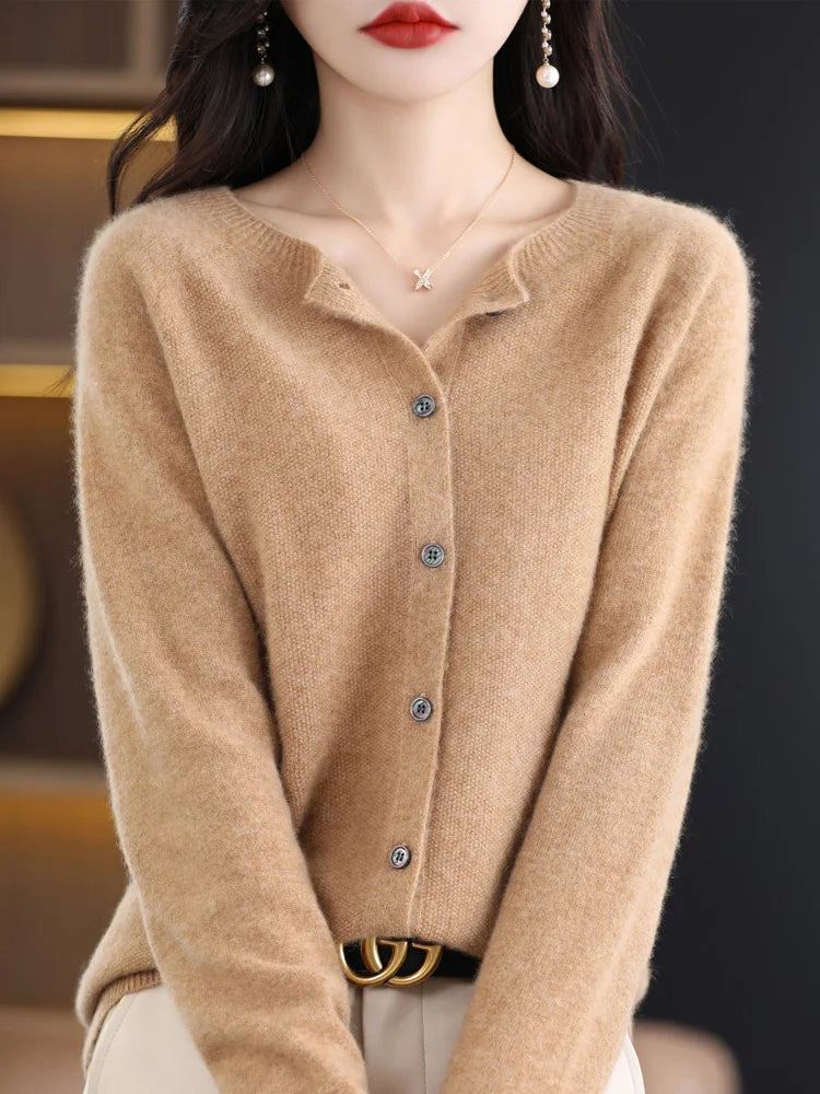 Sabrielle Button Front Cardigan