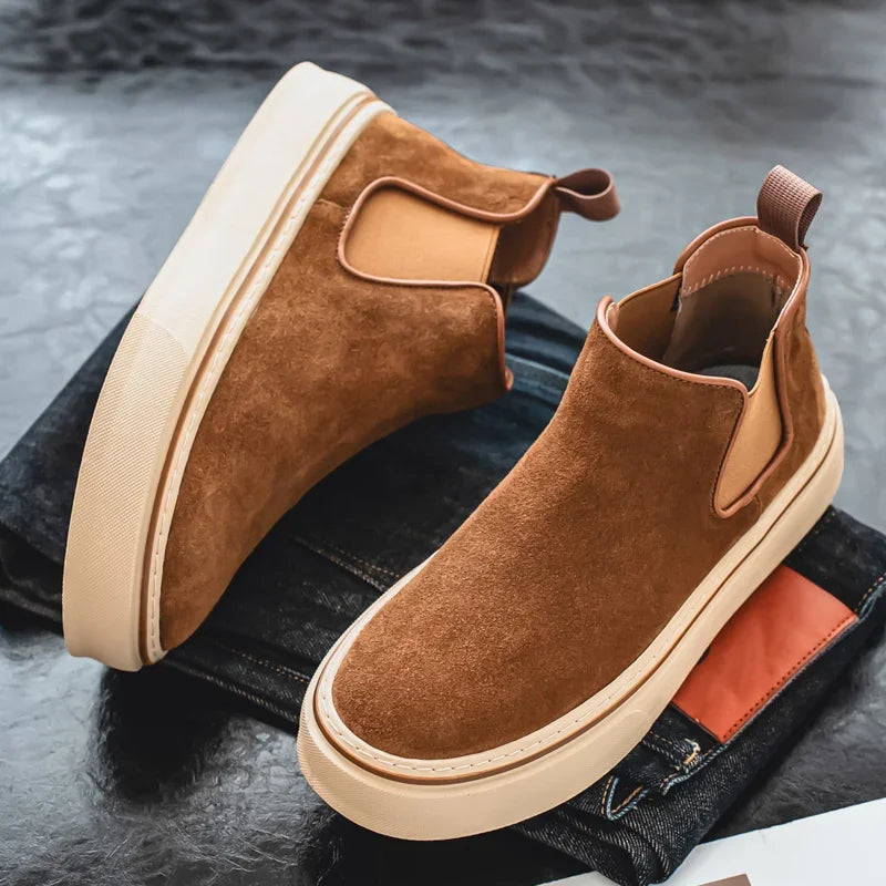 Matteo Suede Chelsea Boots