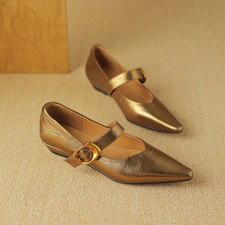 Louise Leather Pumps