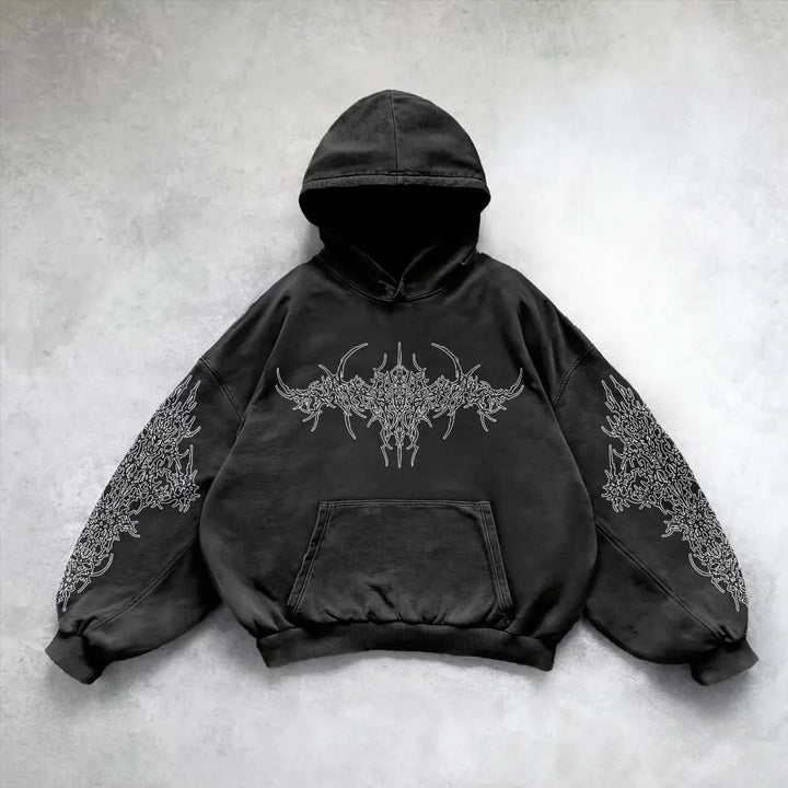 Emrys Graphic Print Hoodie