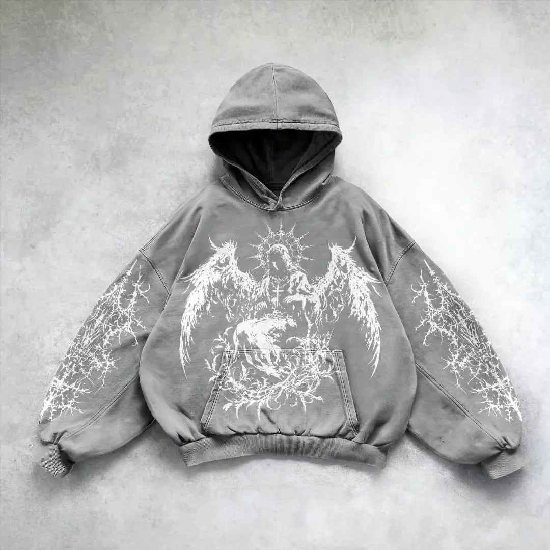 Emrys Graphic Print Hoodie