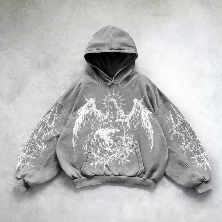 Emrys Graphic Print Hoodie