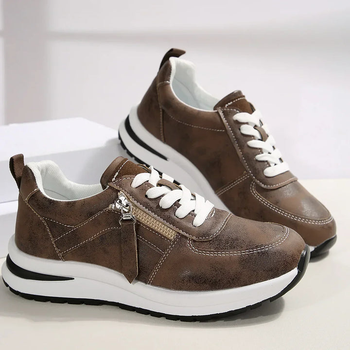 Rebella Leather Sneakers