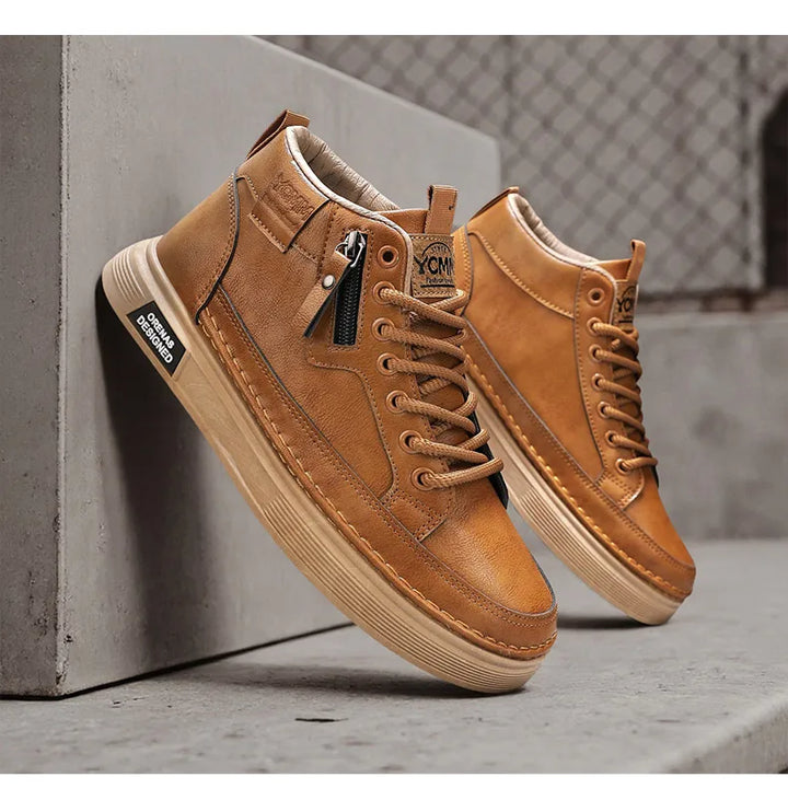 Derrek Leather Sneakers