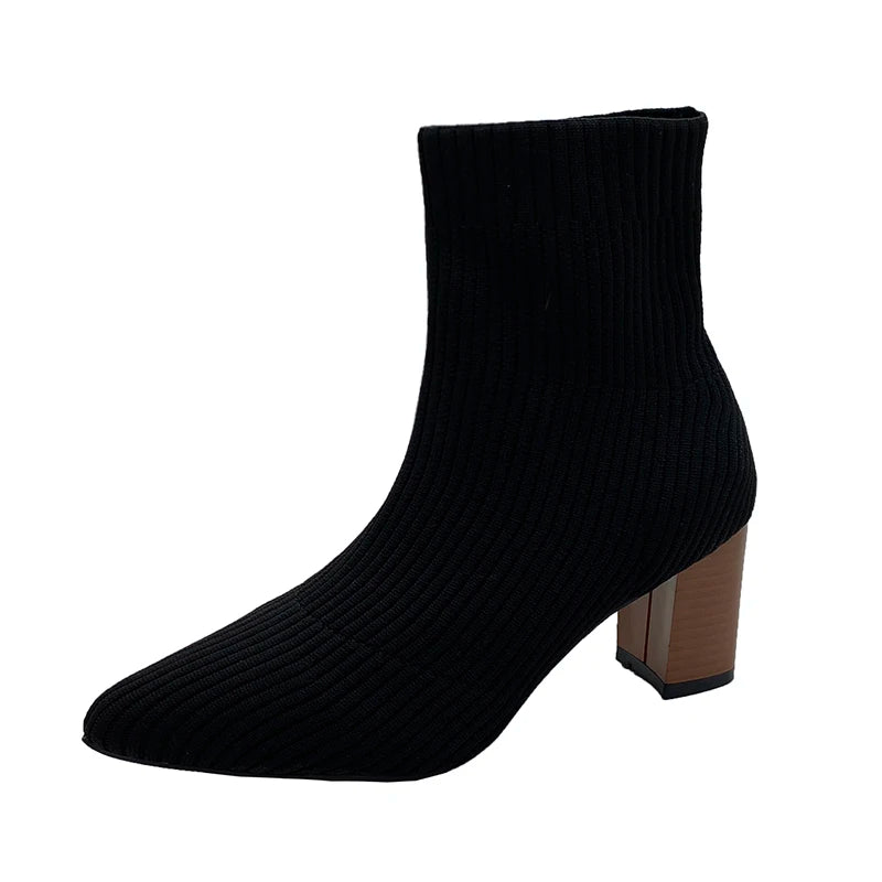 Mariana Sock Ankle Boots
