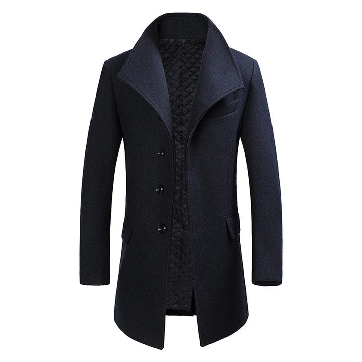 Vance Classic Quilted Overcoat